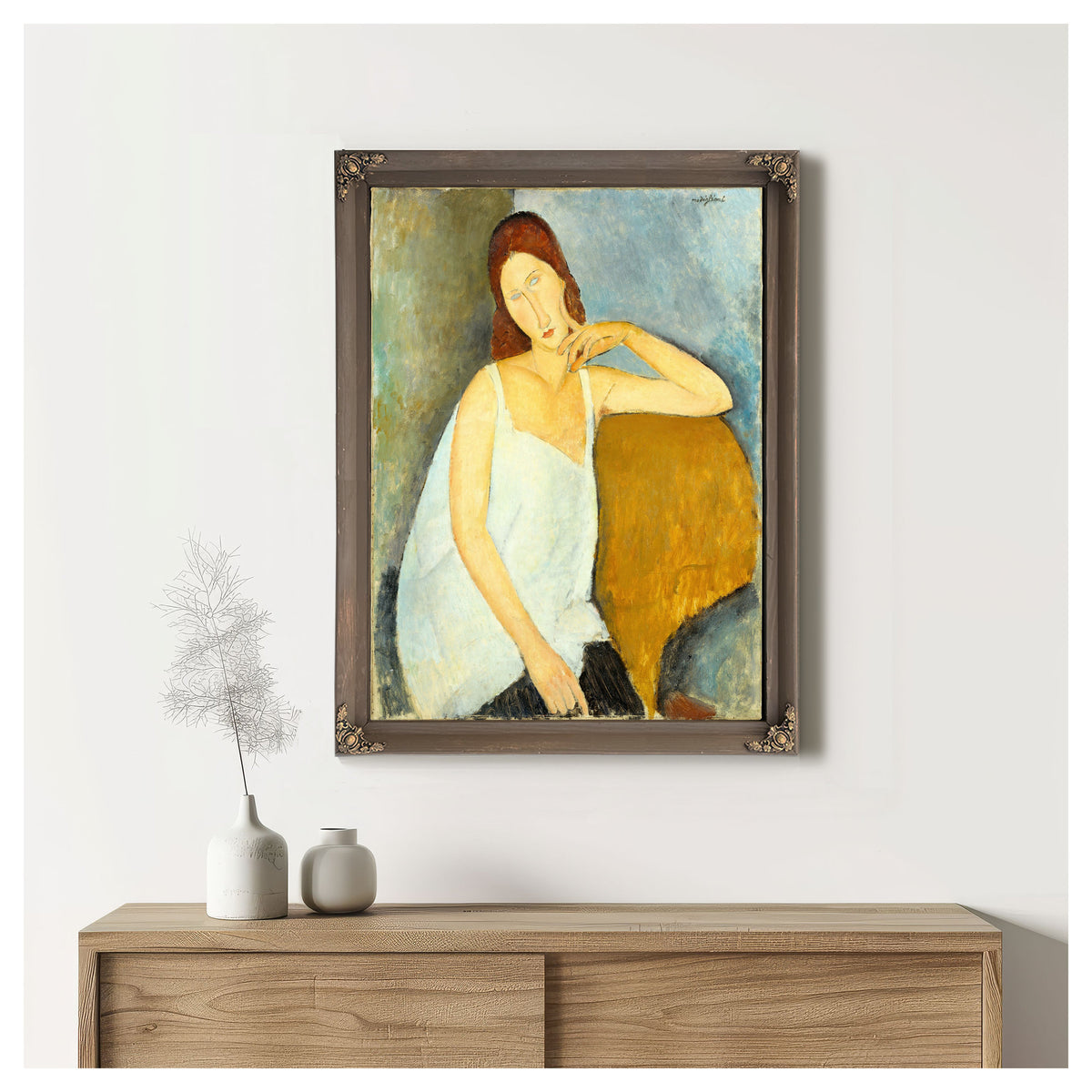 Jeanne Hebuterne 1919 By Amedeo Modigliani
