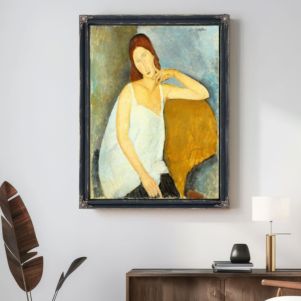 Jeanne Hebuterne 1919 By Amedeo Modigliani