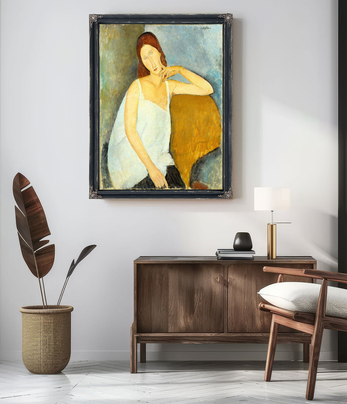 Jeanne Hebuterne 1919 By Amedeo Modigliani
