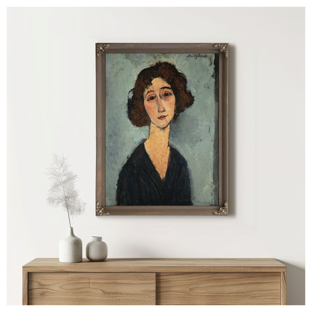 Jeune Femme By Amedeo Modigliani