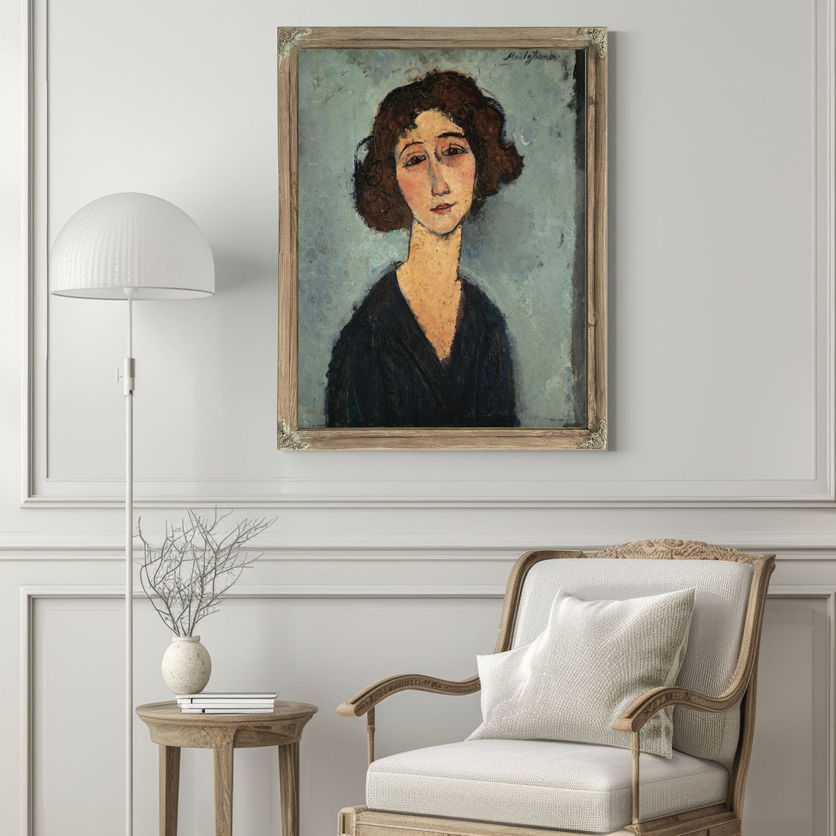 Jeune Femme By Amedeo Modigliani