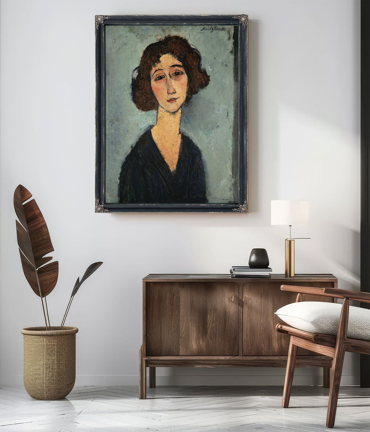 Jeune Femme By Amedeo Modigliani