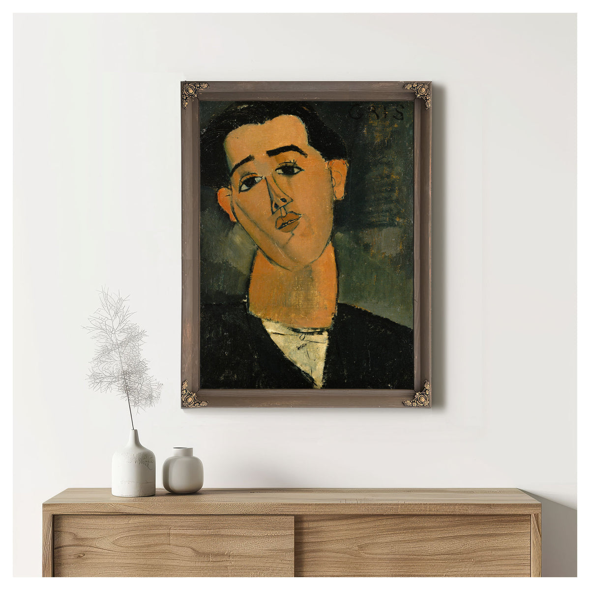 Juan Gris 1915 By Amedeo Modigliani