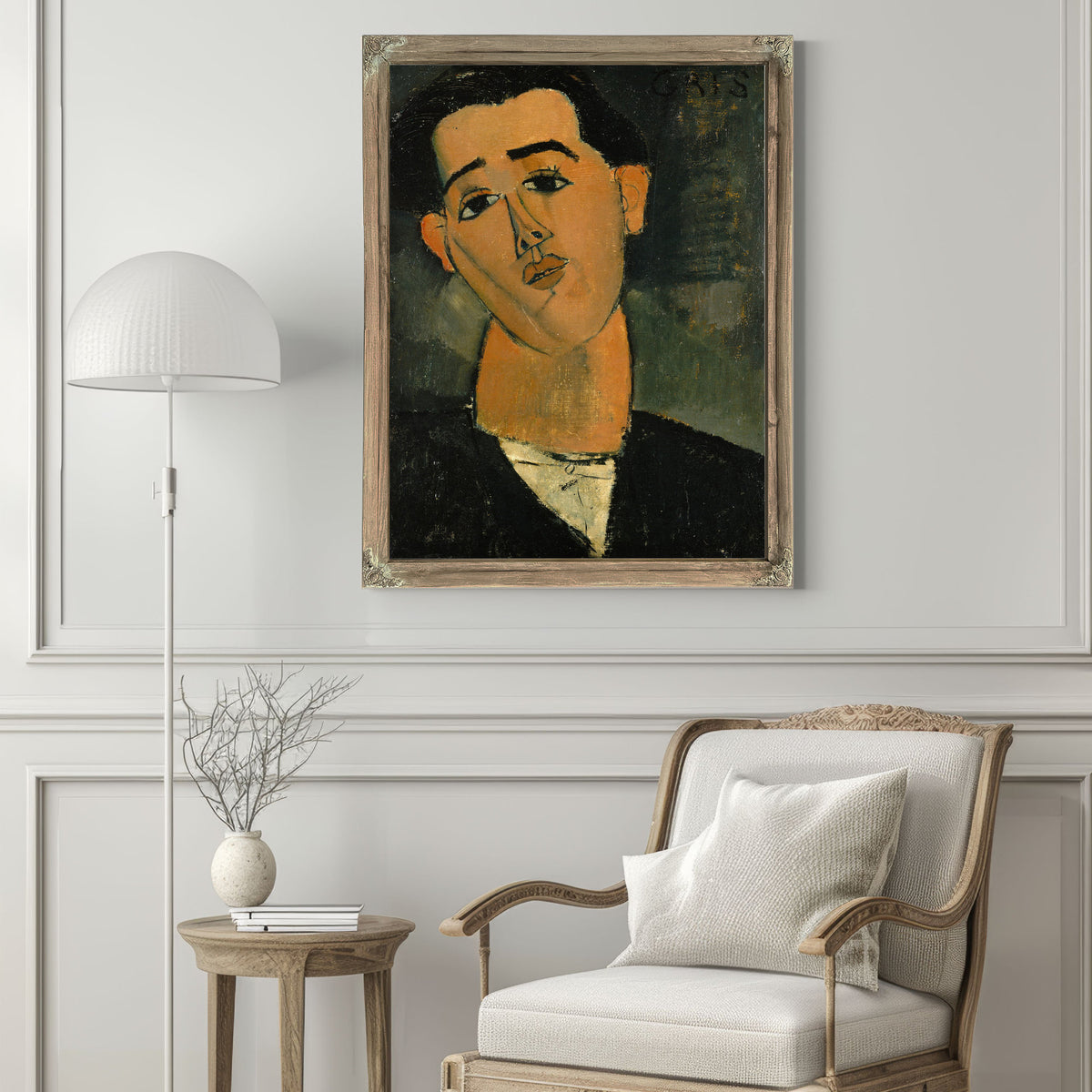 Juan Gris 1915 By Amedeo Modigliani