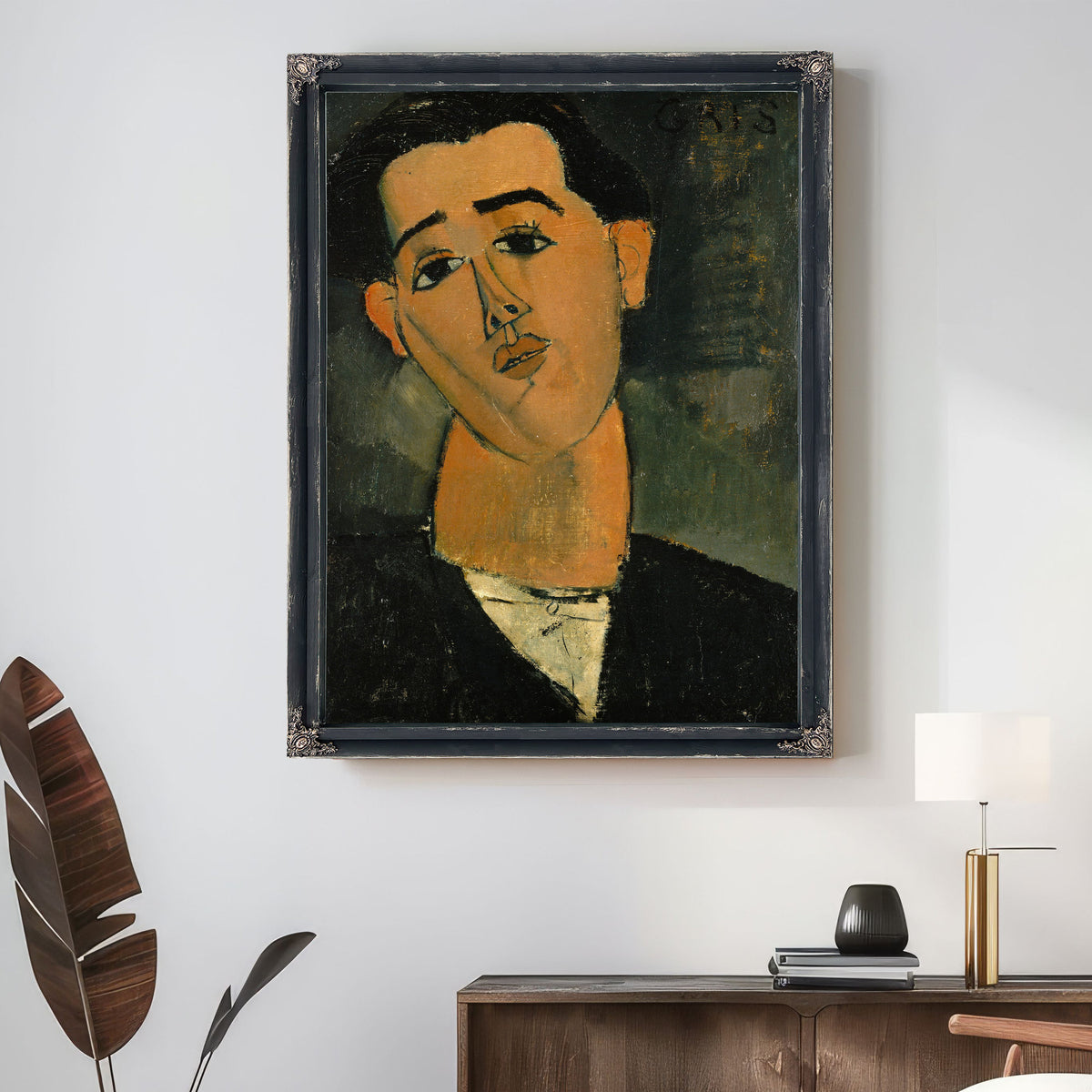 Juan Gris 1915 By Amedeo Modigliani