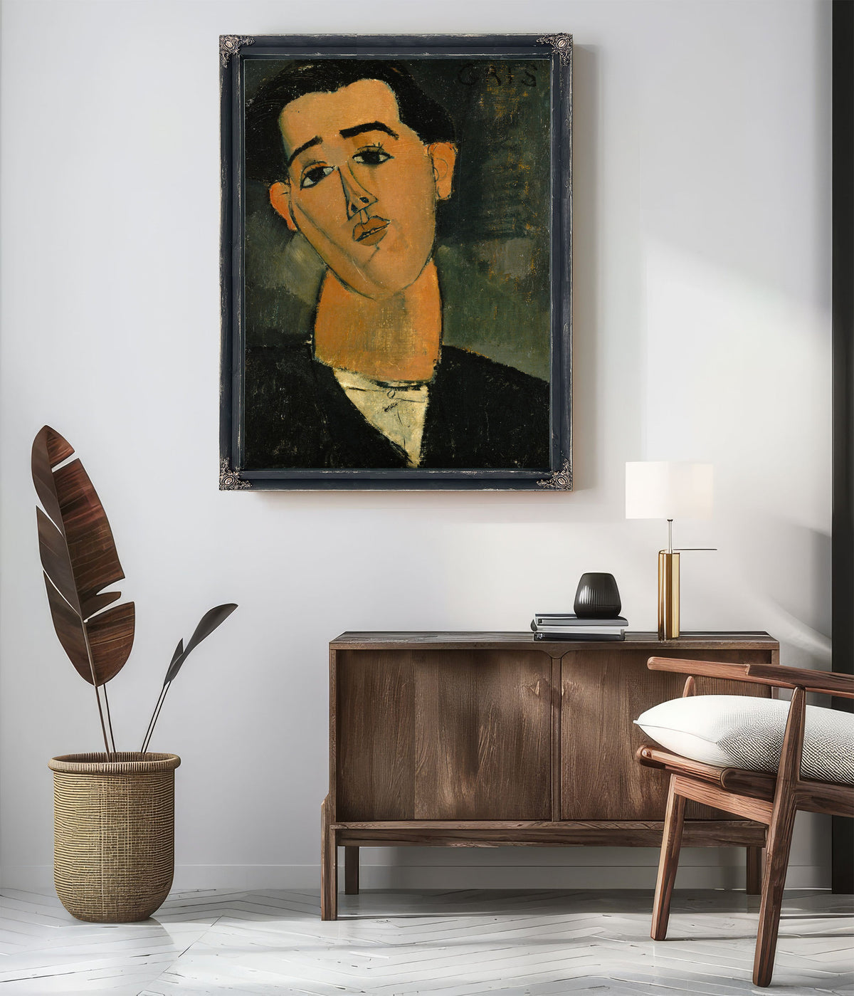 Juan Gris 1915 By Amedeo Modigliani