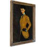 Lamazone 1909 By Amedeo Modigliani