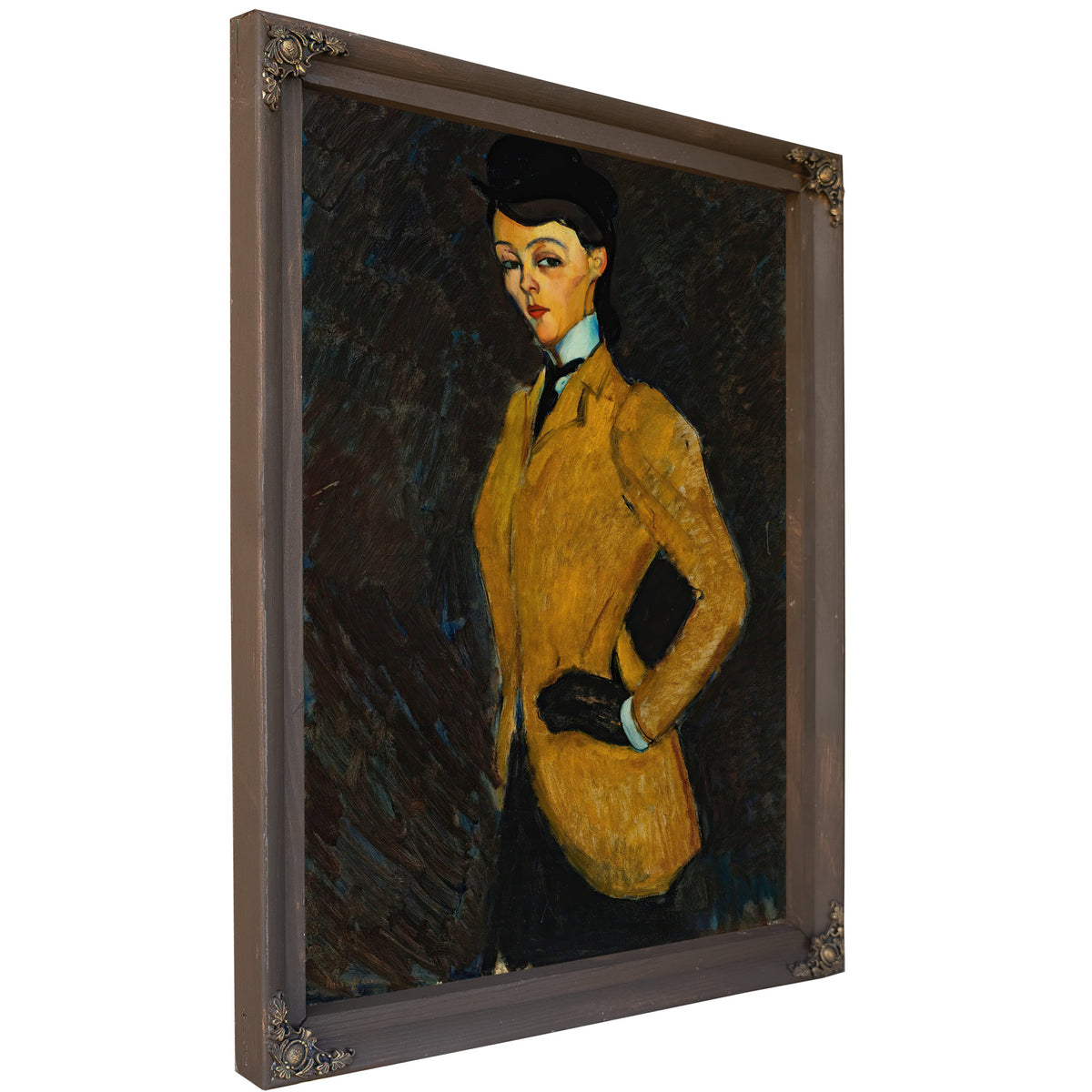 Lamazone 1909 By Amedeo Modigliani