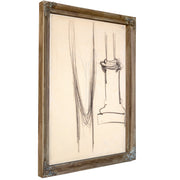 Langgestreckter Kopf Daneben By Amedeo Modigliani