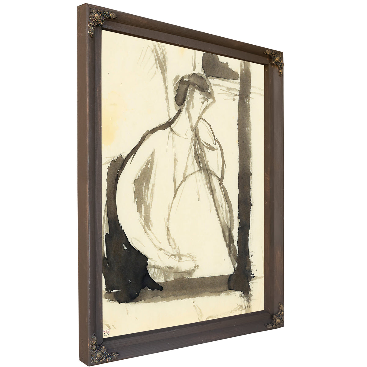 Le Joueur de Violoncelle 1909 By Amedeo Modigliani
