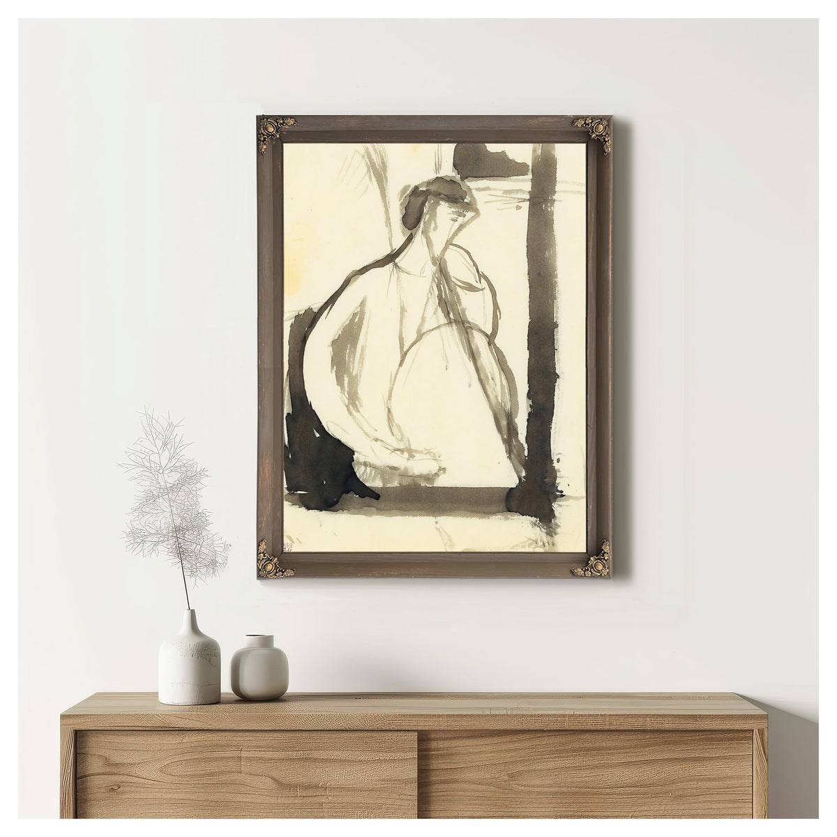 Le Joueur de Violoncelle 1909 By Amedeo Modigliani