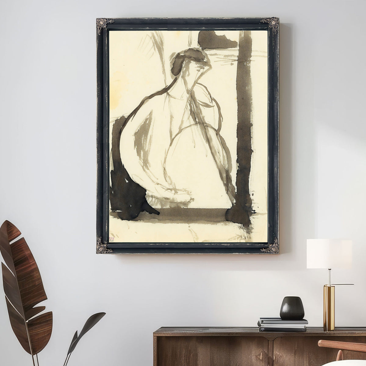 Le Joueur de Violoncelle 1909 By Amedeo Modigliani