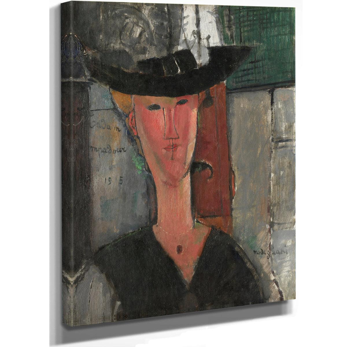 Madam Pompadour 1915 By Amedeo Modigliani