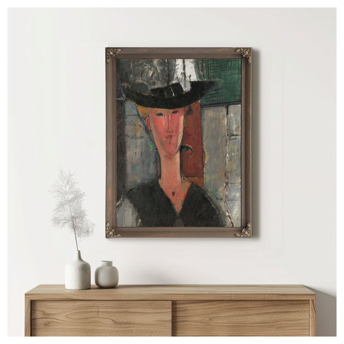 Madam Pompadour 1915 By Amedeo Modigliani