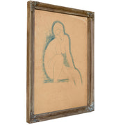 Nudo Seduto 19131914 By Amedeo Modigliani