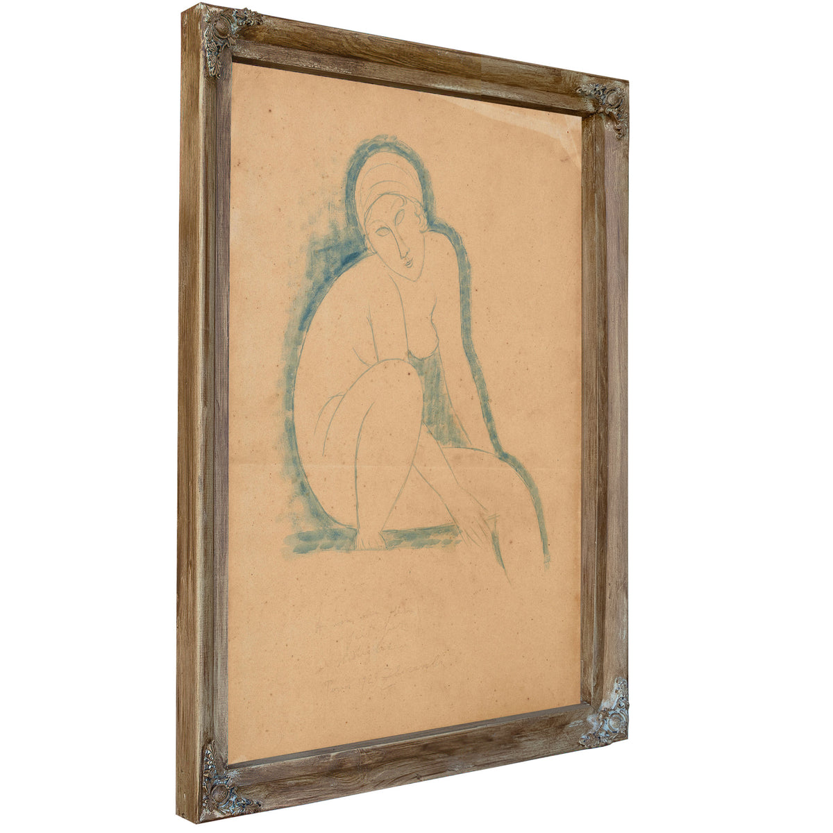 Nudo Seduto 19131914 By Amedeo Modigliani