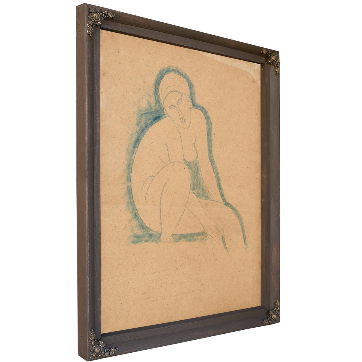 Nudo Seduto 19131914 By Amedeo Modigliani