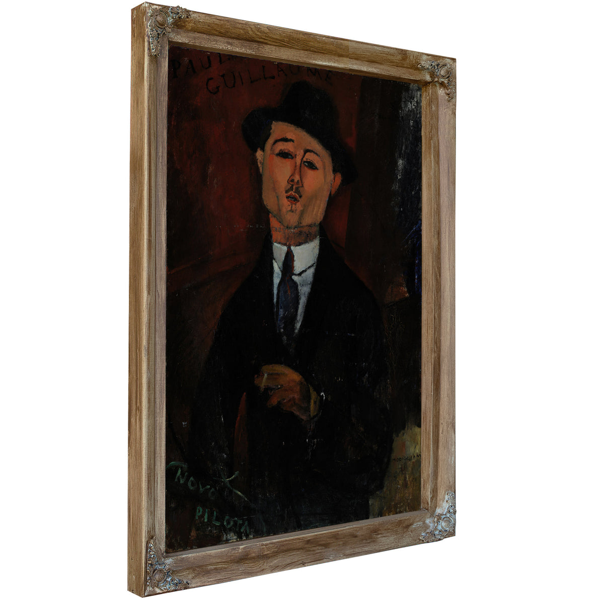 Paul Guillaume Novo Pilota 1915 By Amedeo Modigliani