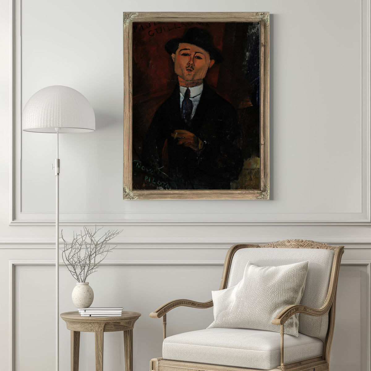 Paul Guillaume Novo Pilota 1915 By Amedeo Modigliani