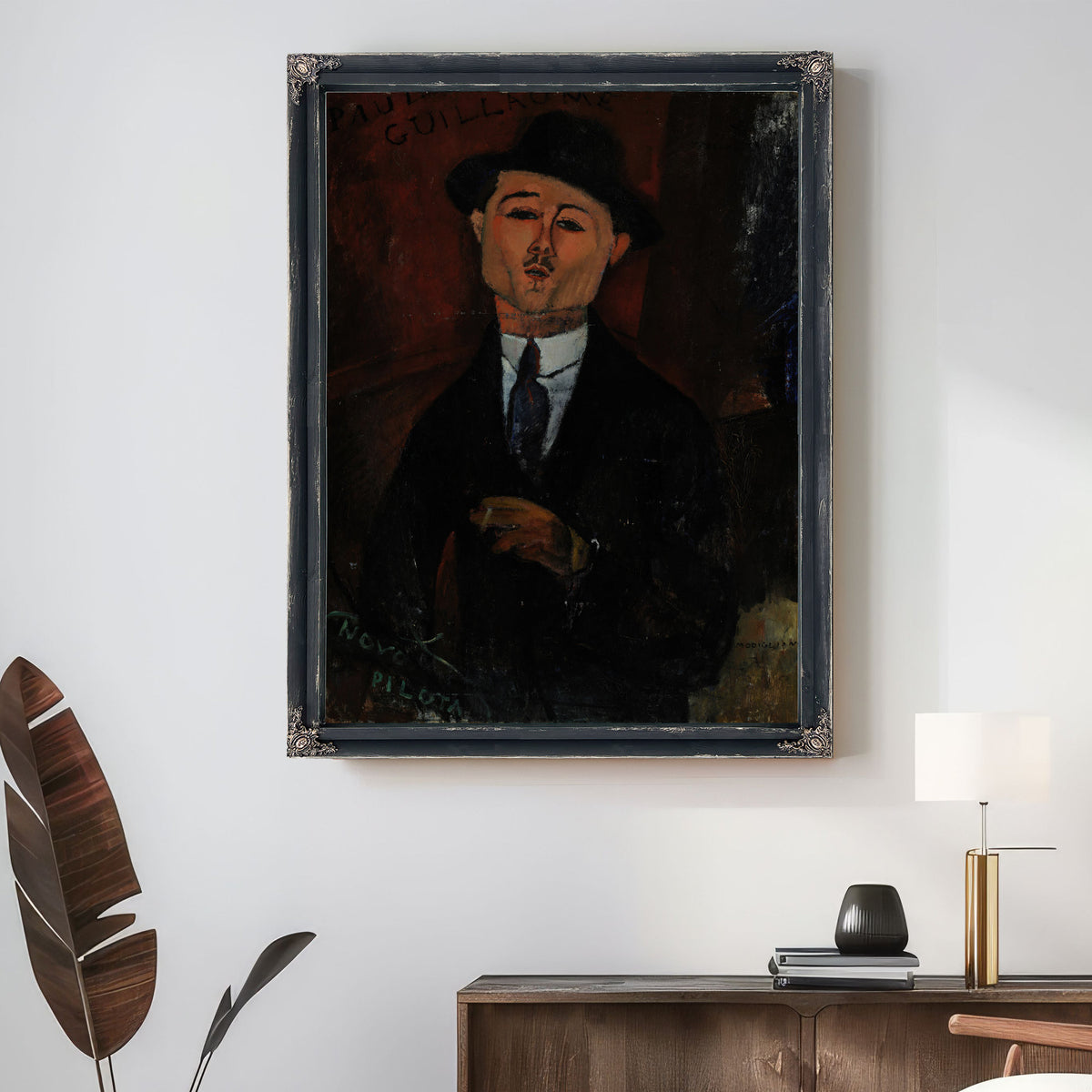 Paul Guillaume Novo Pilota 1915 By Amedeo Modigliani