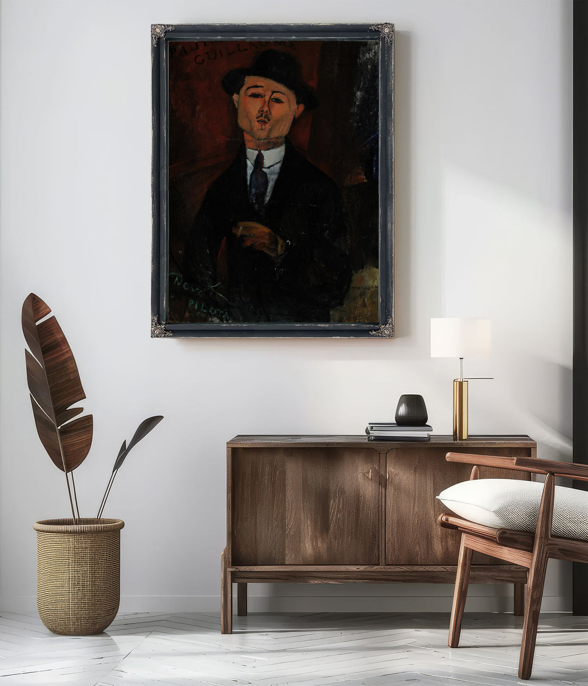 Paul Guillaume Novo Pilota 1915 By Amedeo Modigliani