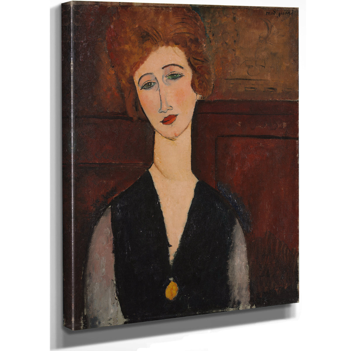 Portrait a Woman C 1917 1918 By Amedeo Modigliani