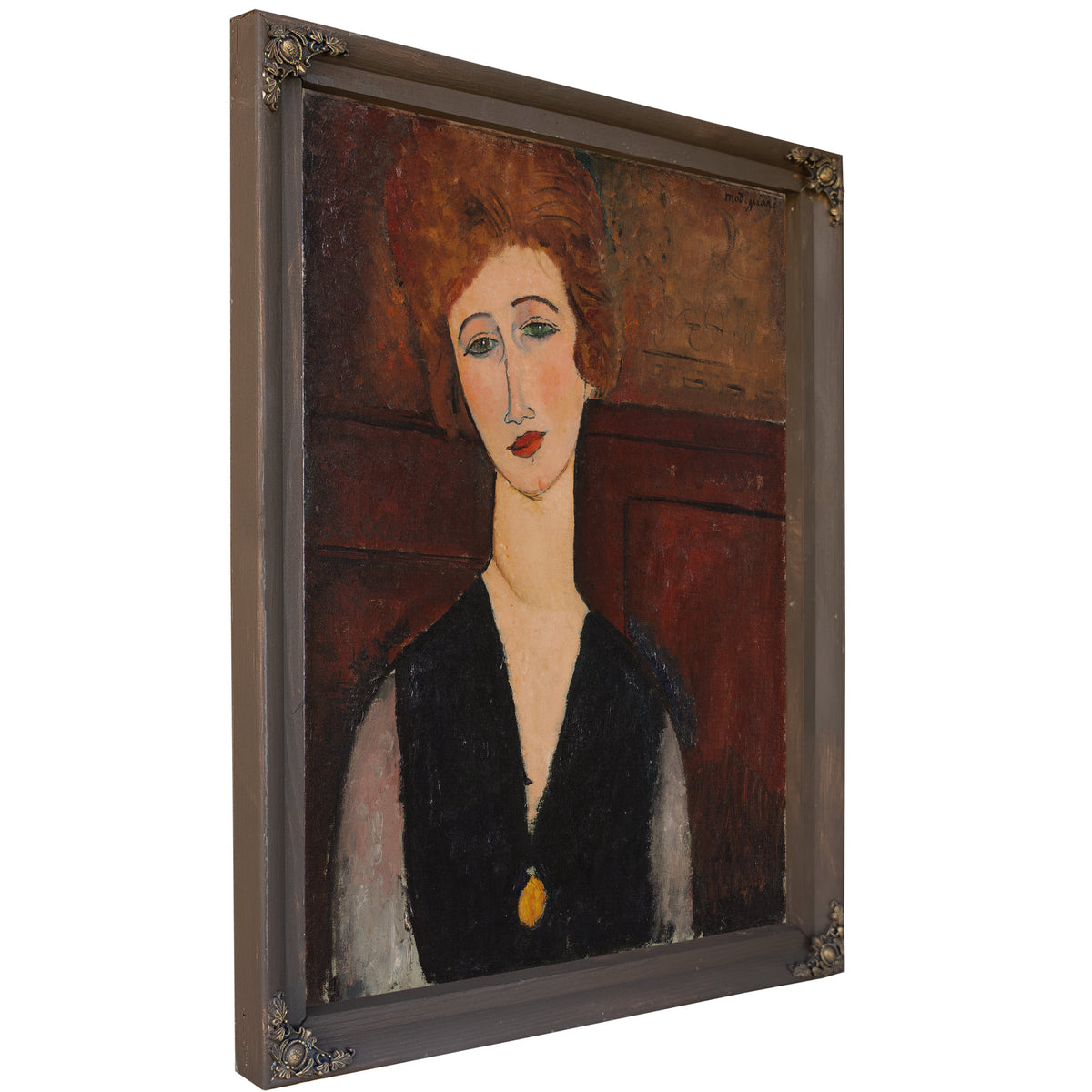 Portrait a Woman C 1917 1918 By Amedeo Modigliani