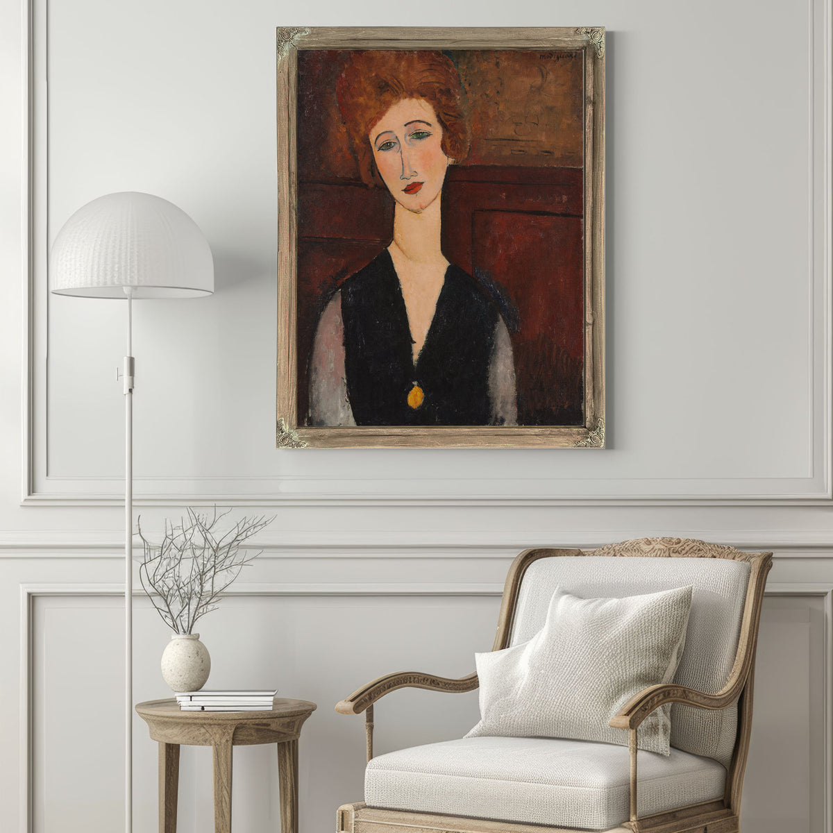Portrait a Woman C 1917 1918 By Amedeo Modigliani