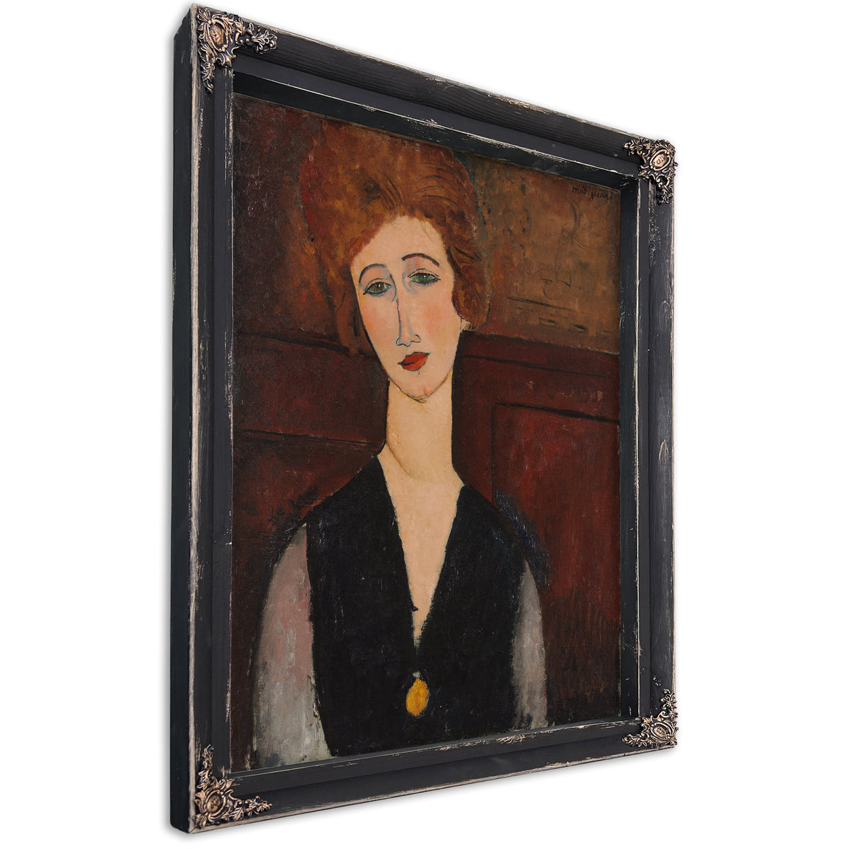 Portrait a Woman C 1917 1918 By Amedeo Modigliani