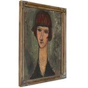 Portrait a Woman C 1917 By Amedeo Modigliani