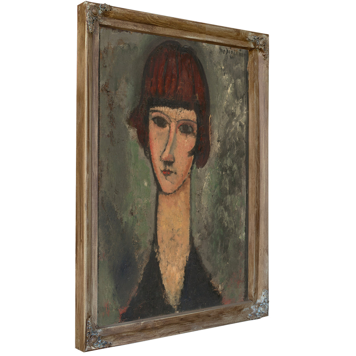 Portrait a Woman C 1917 By Amedeo Modigliani