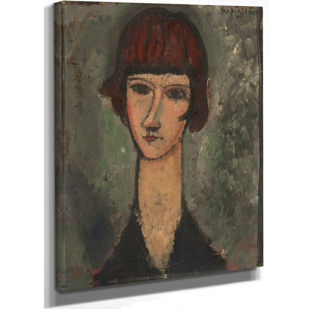 Portrait a Woman C 1917 By Amedeo Modigliani