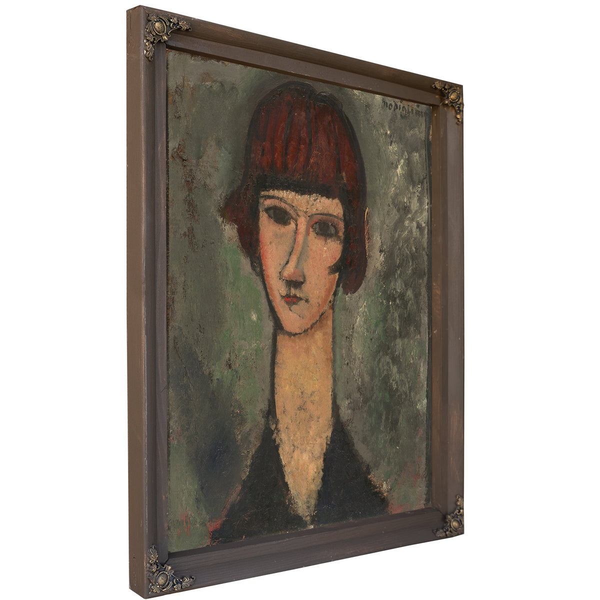 Portrait a Woman C 1917 By Amedeo Modigliani