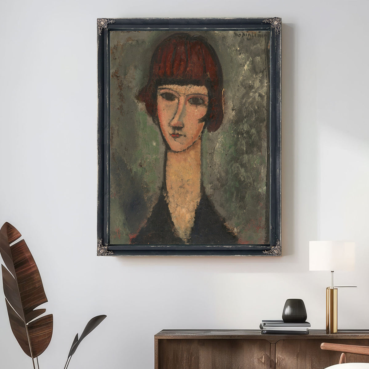 Portrait a Woman C 1917 By Amedeo Modigliani