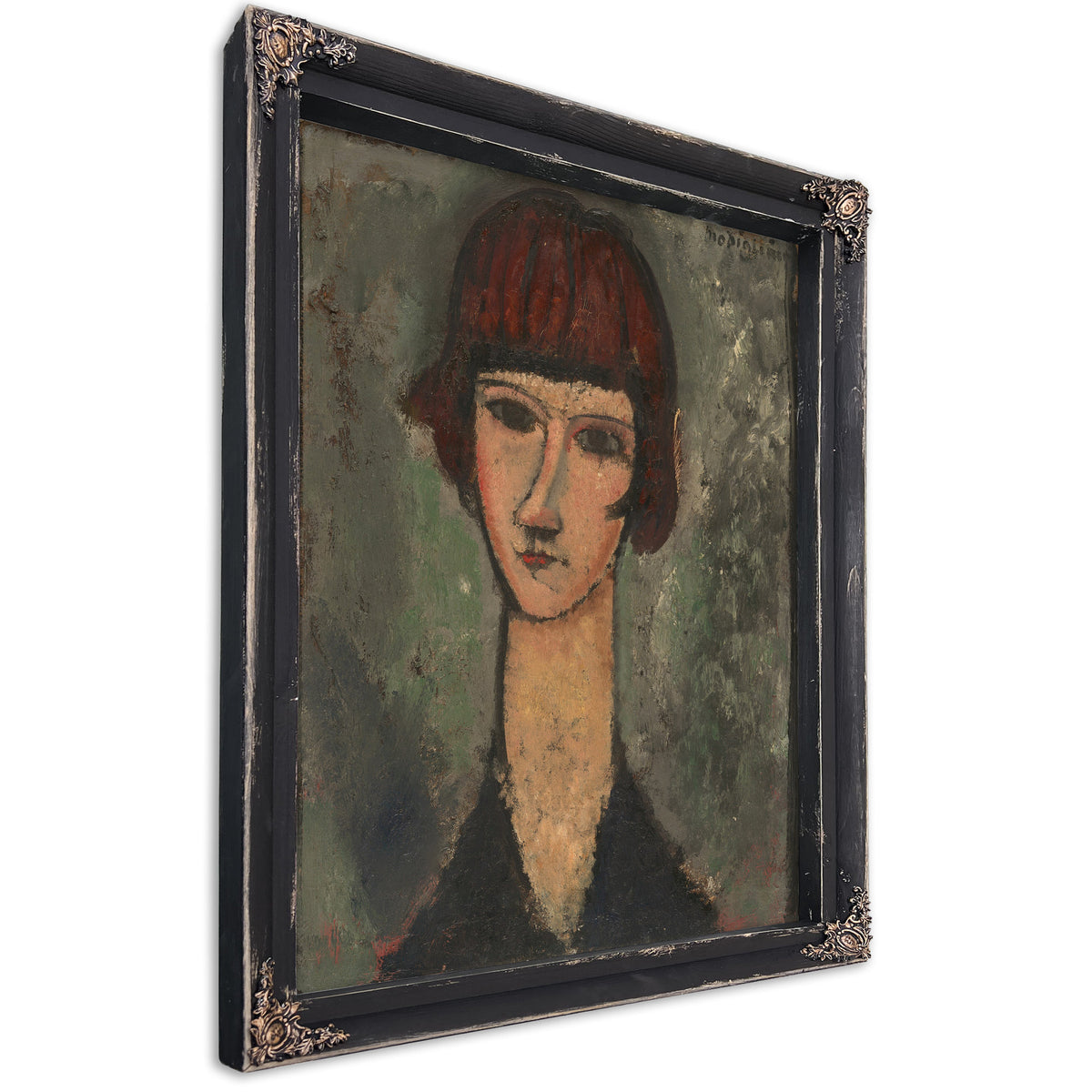 Portrait a Woman C 1917 By Amedeo Modigliani