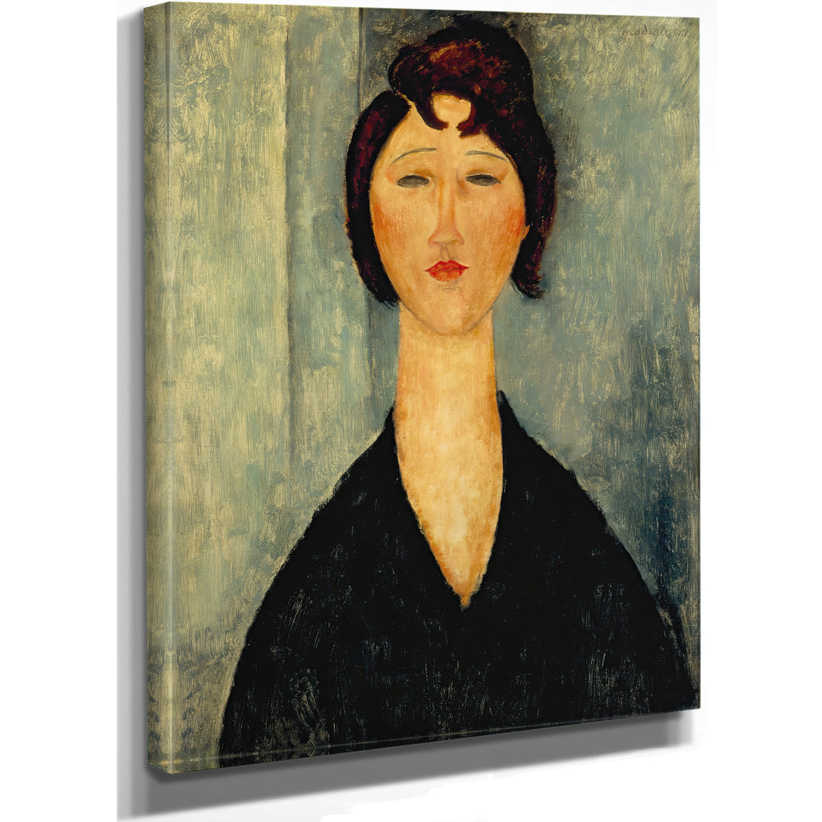 Portrait a Young Woman 1918 02 By Amedeo Modigliani