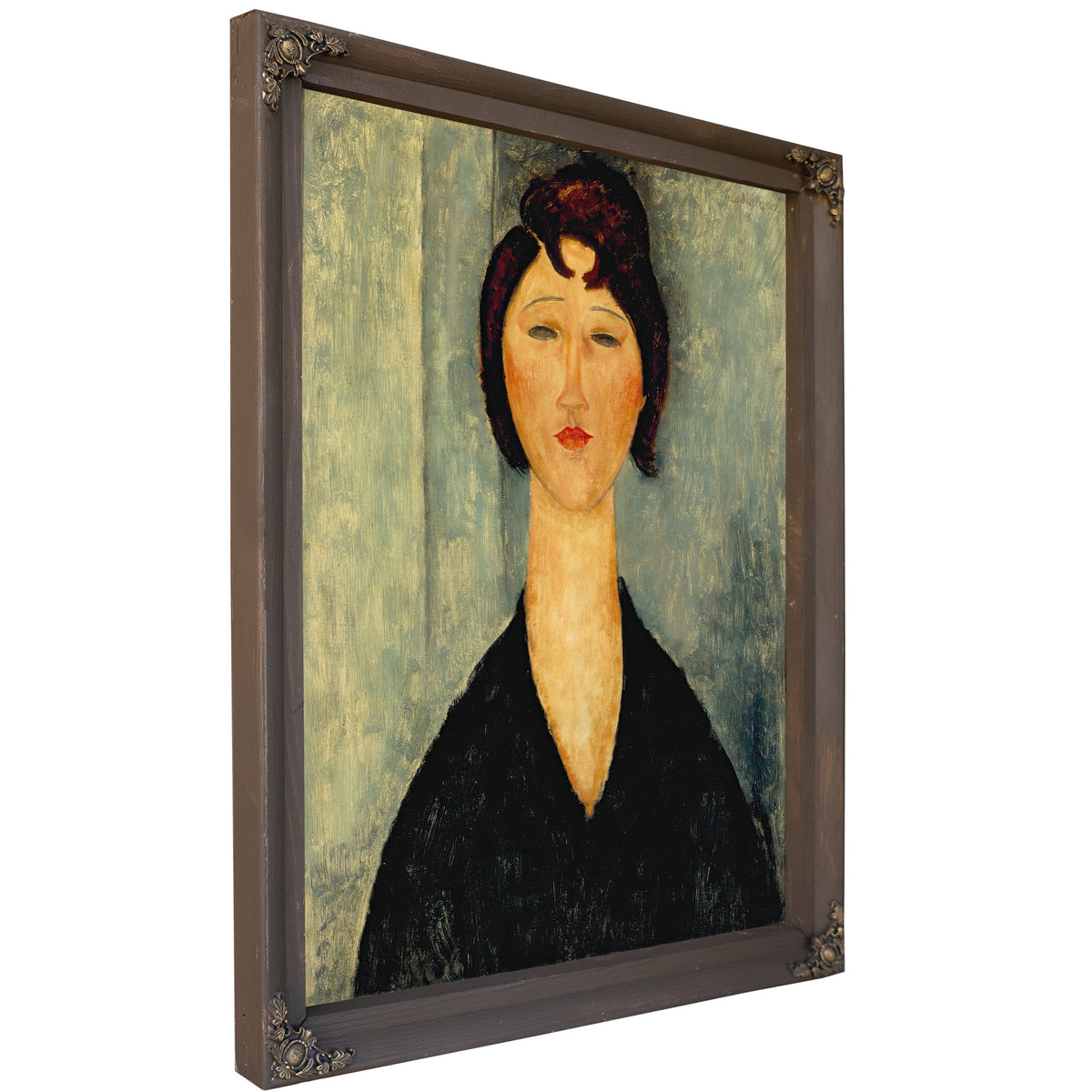 Portrait a Young Woman 1918 02 By Amedeo Modigliani