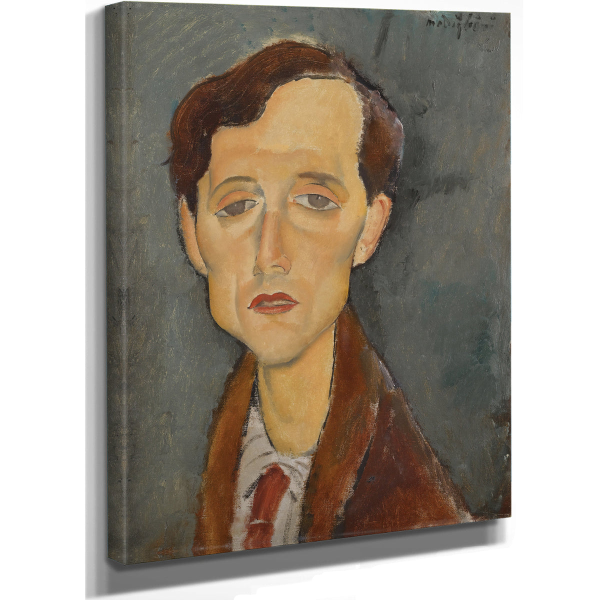 Portrait Frans Hellens By Amedeo Modigliani