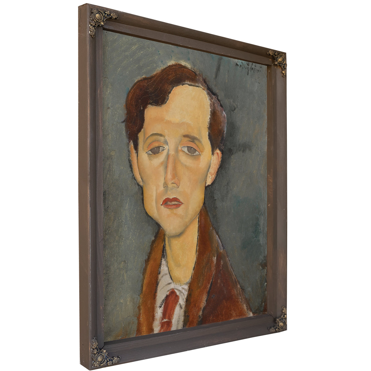 Portrait Frans Hellens By Amedeo Modigliani