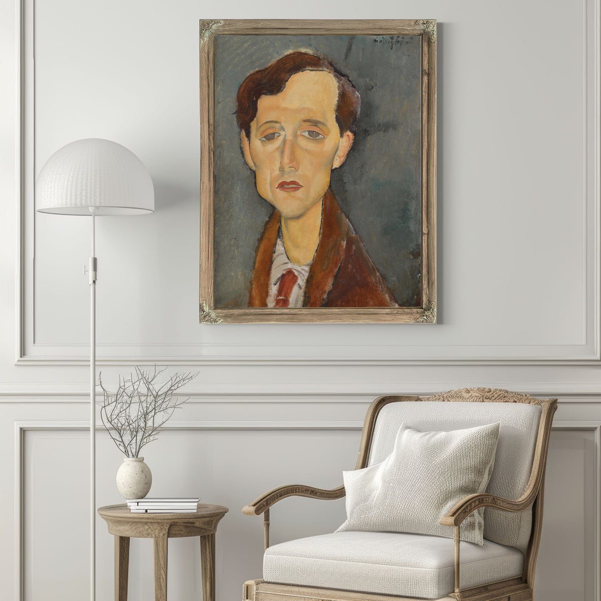 Portrait Frans Hellens By Amedeo Modigliani