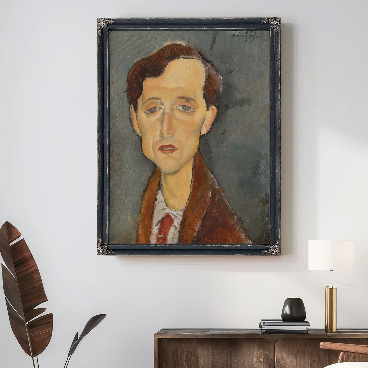 Portrait Frans Hellens By Amedeo Modigliani