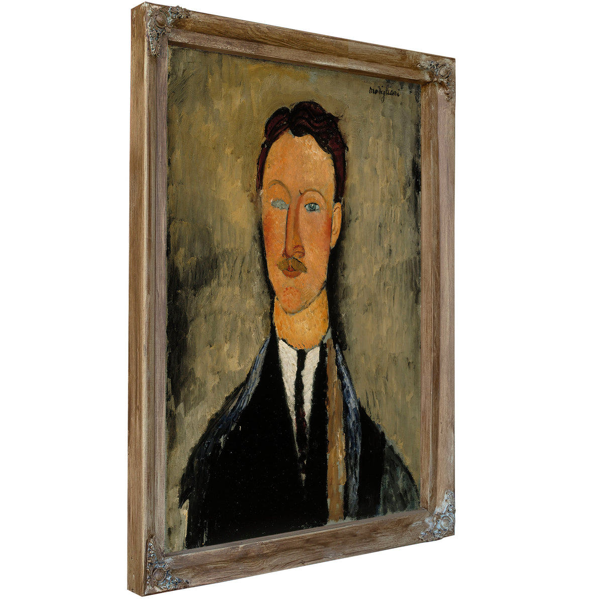 Portrait the Artist Leopold Survage By Amedeo Modigliani