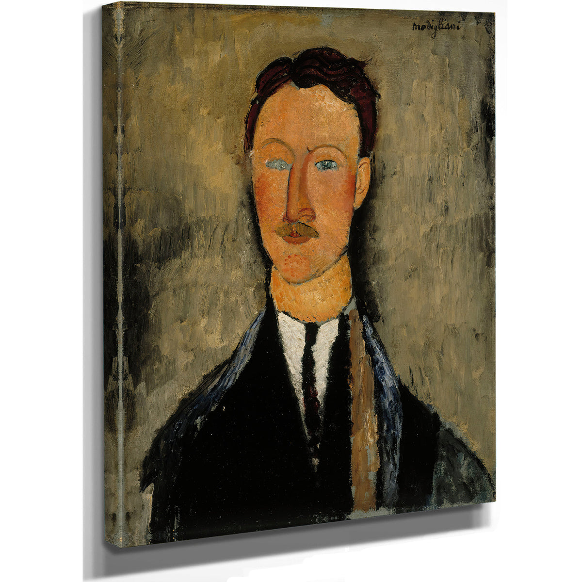 Portrait the Artist Leopold Survage By Amedeo Modigliani
