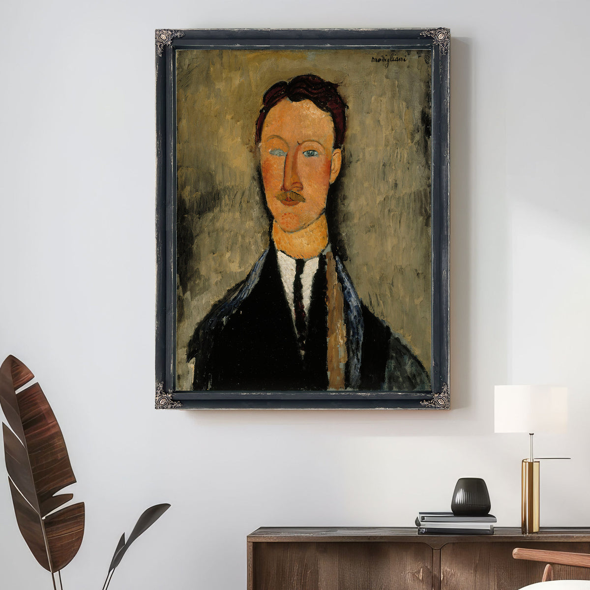 Portrait the Artist Leopold Survage By Amedeo Modigliani