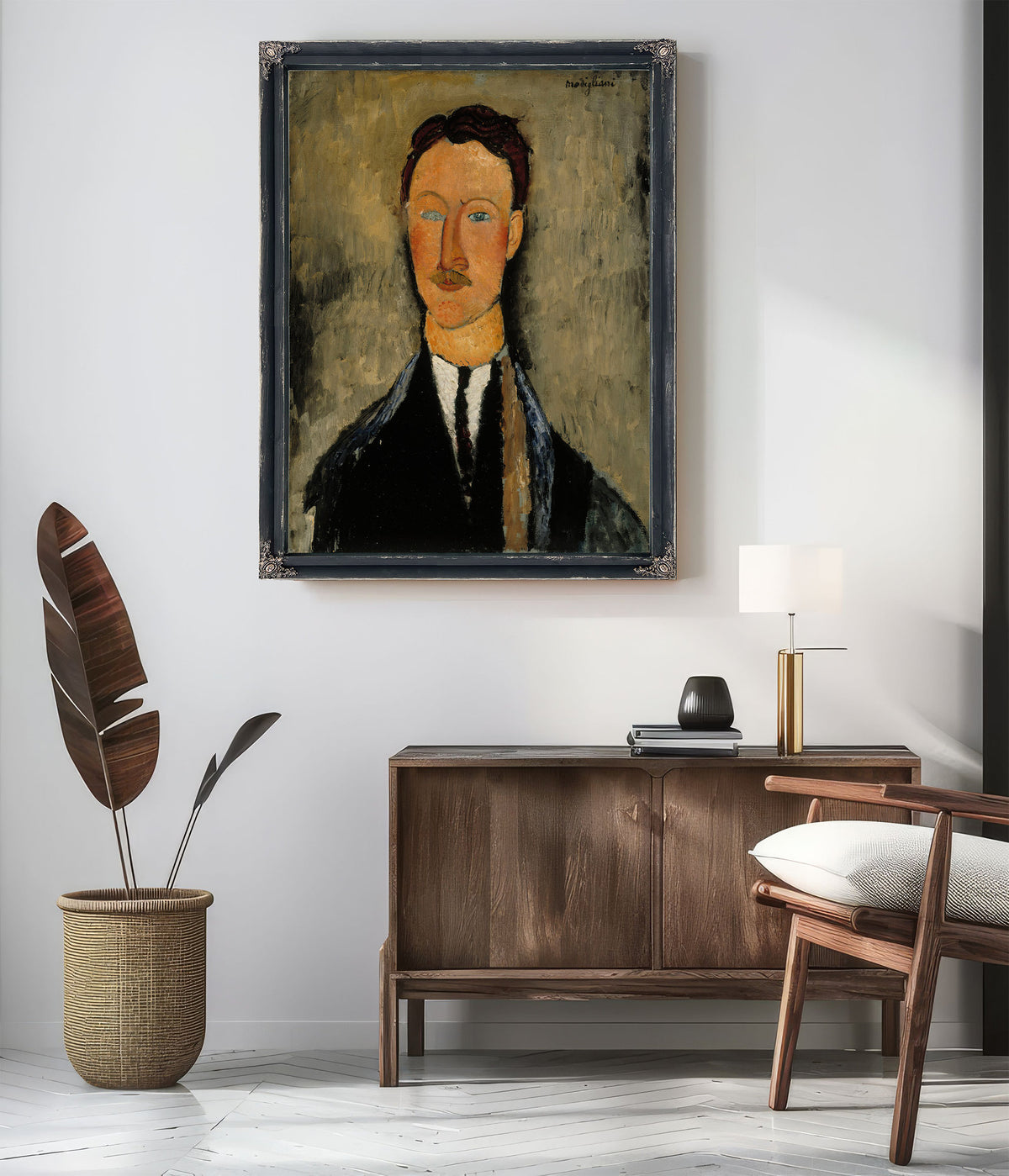 Portrait the Artist Leopold Survage By Amedeo Modigliani