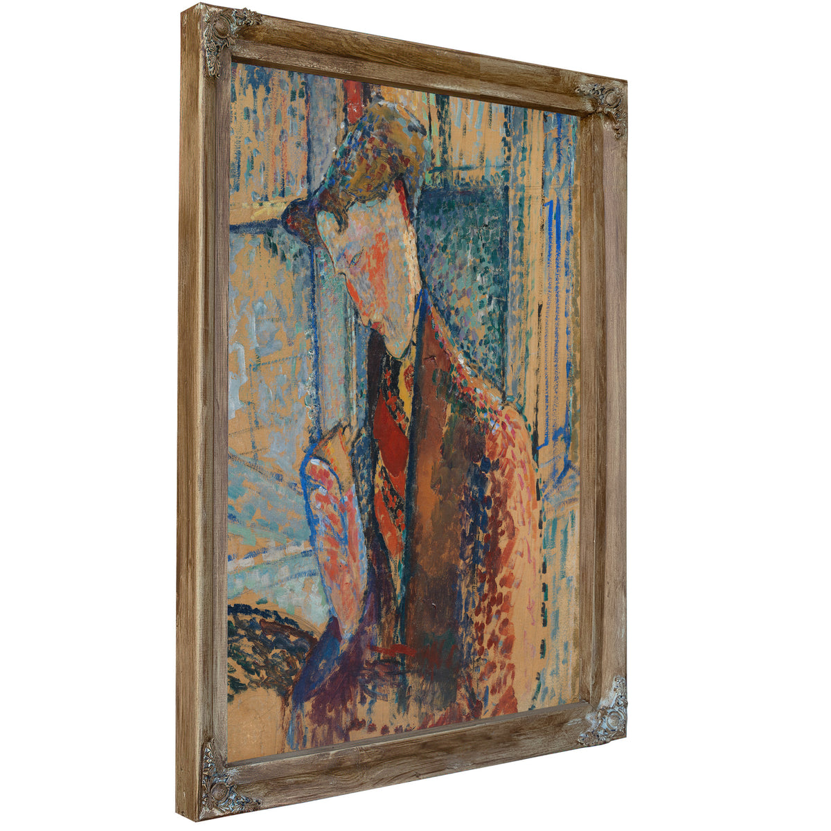 Reverie Study the Portrait Frank Burty By Amedeo Modigliani