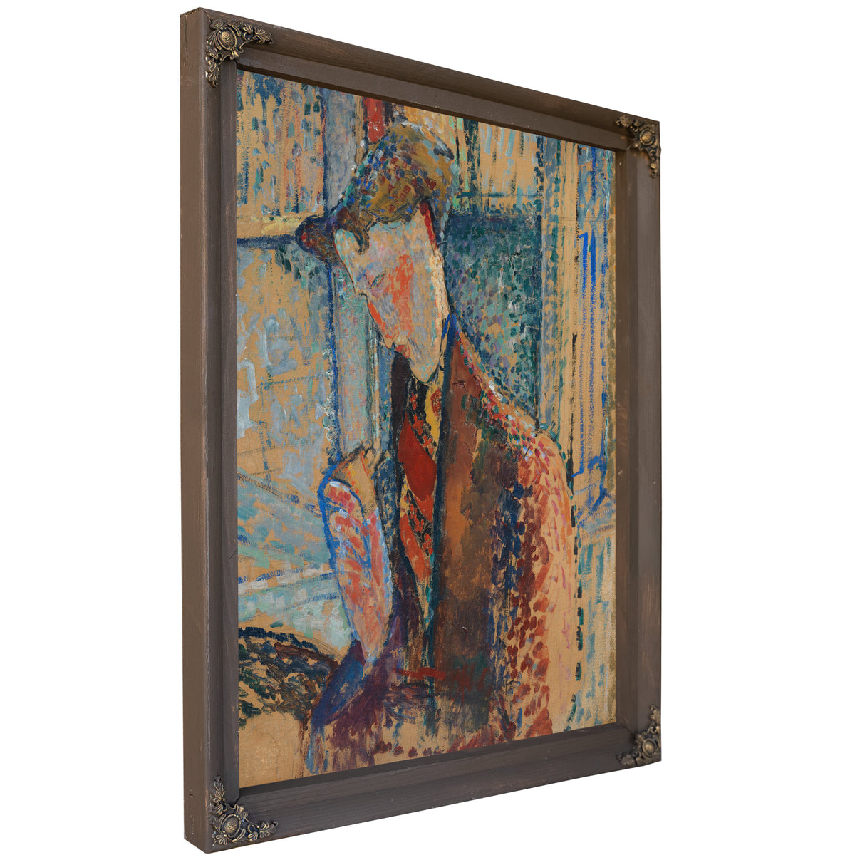 Reverie Study the Portrait Frank Burty By Amedeo Modigliani