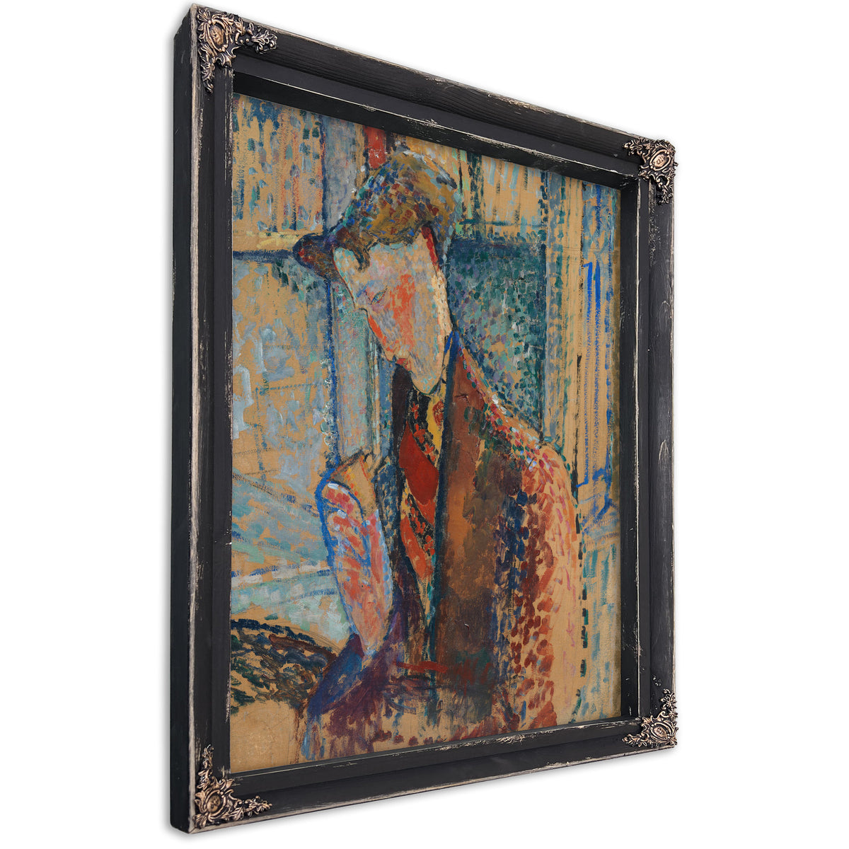 Reverie Study the Portrait Frank Burty By Amedeo Modigliani