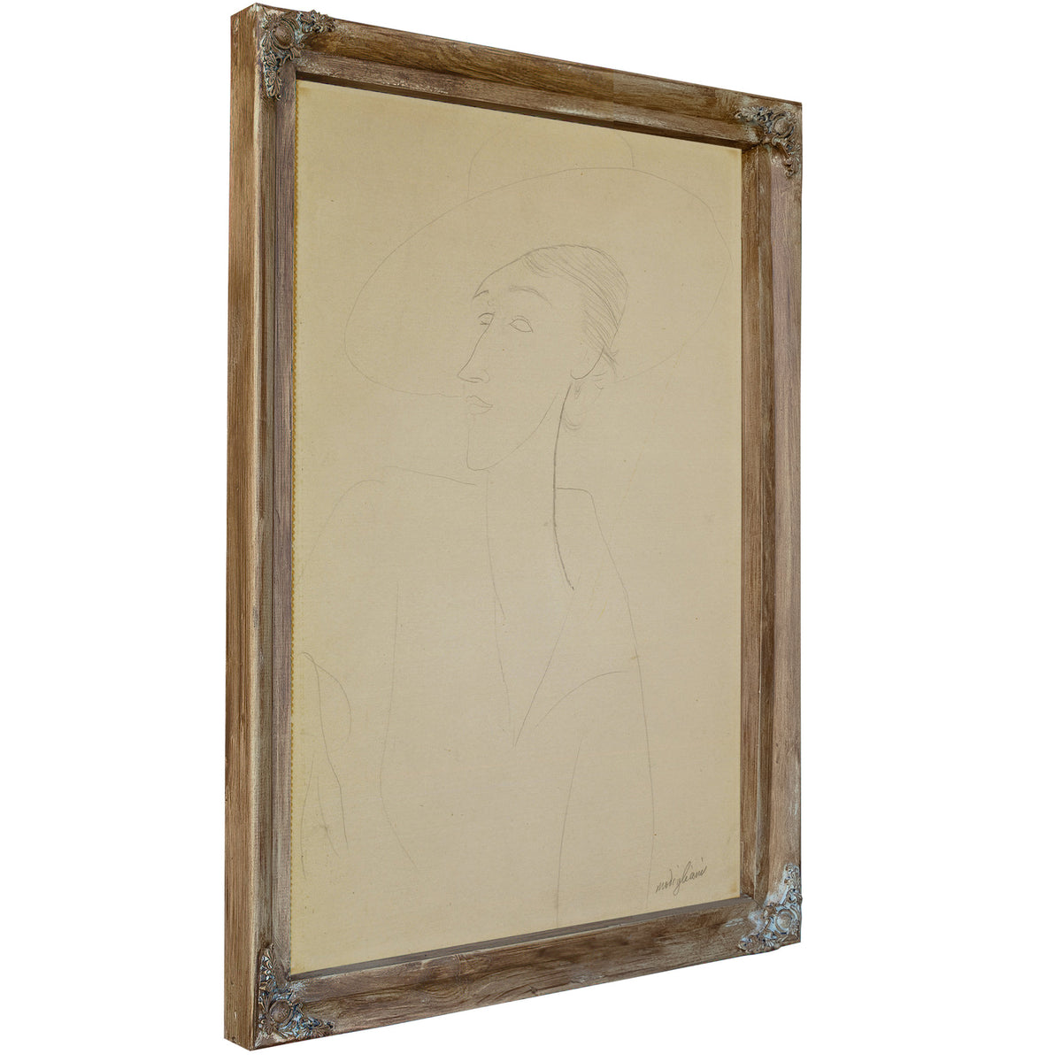 Untitled Portrait Madame Zborowska By Amedeo Modigliani