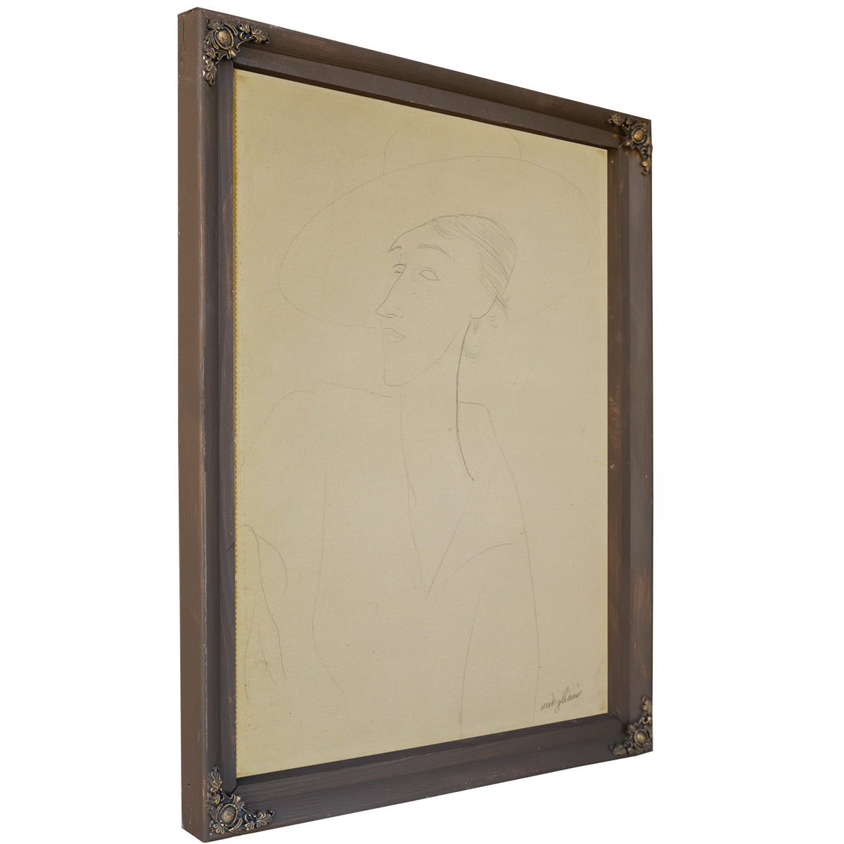 Untitled Portrait Madame Zborowska By Amedeo Modigliani